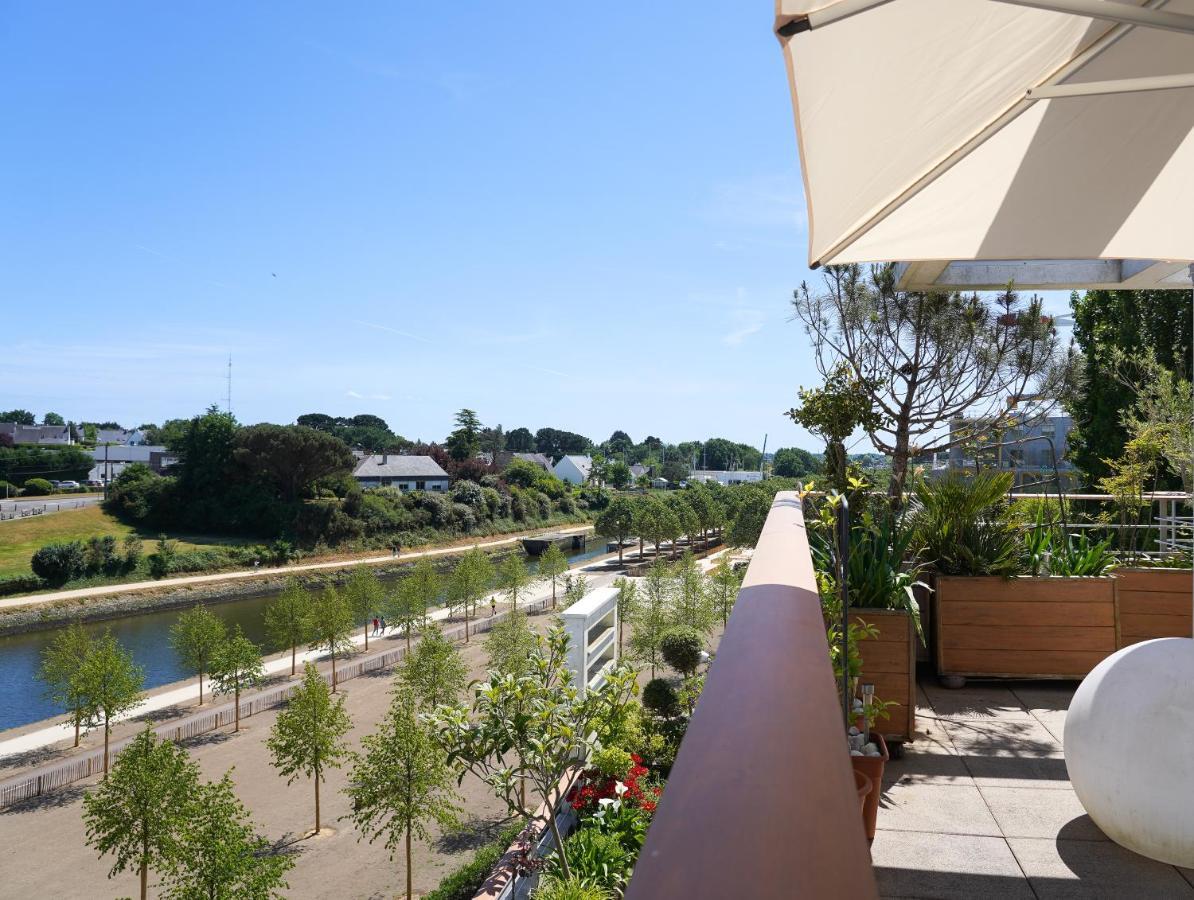 Un Appartement Penthouse D'Exception Sur Le Port De 반느 외부 사진